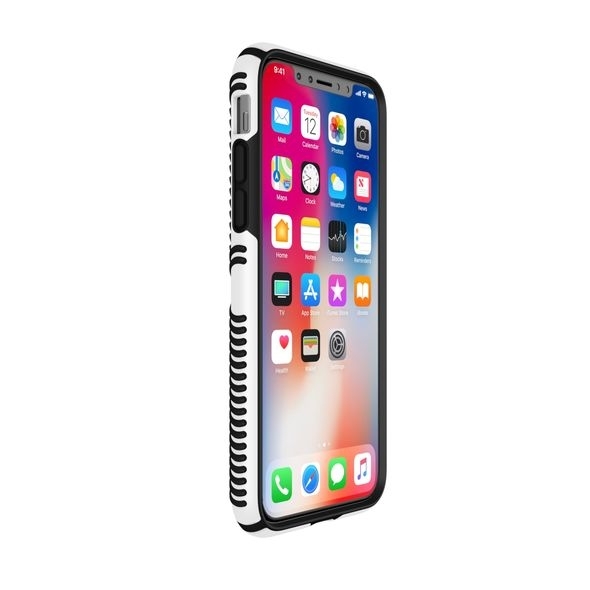 Speck Products iPhone X Presidio Klf-White Black