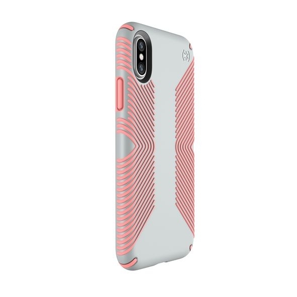 Speck Products iPhone X Presidio Klf-Dove Grey Tart Pink