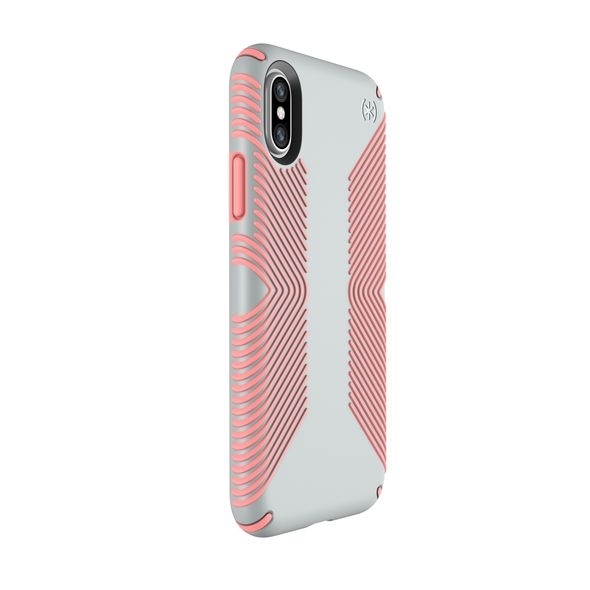 Speck Products iPhone X Presidio Klf-Dove Grey Tart Pink