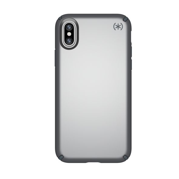 Speck Products iPhone X Presidio Klf-Tungsten Grey Metallic
