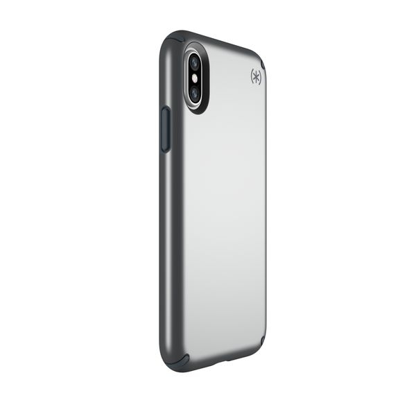 Speck Products iPhone X Presidio Klf-Tungsten Grey Metallic