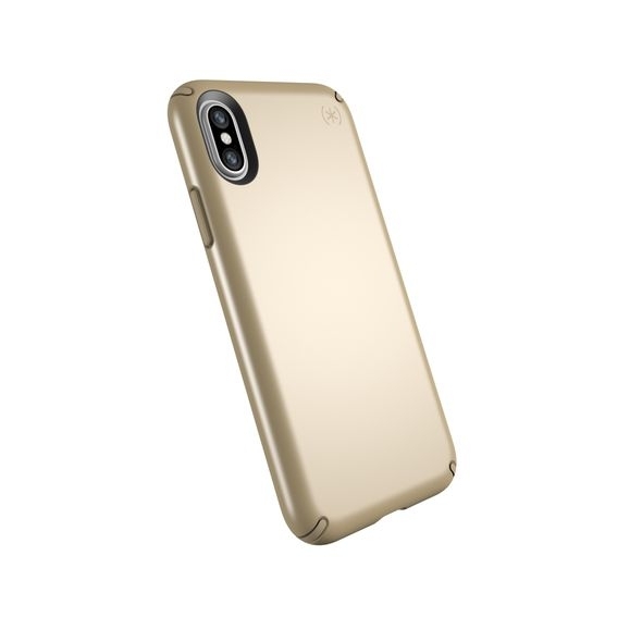 Speck Products iPhone X Presidio Klf-Pale Yellow Gold Metallic