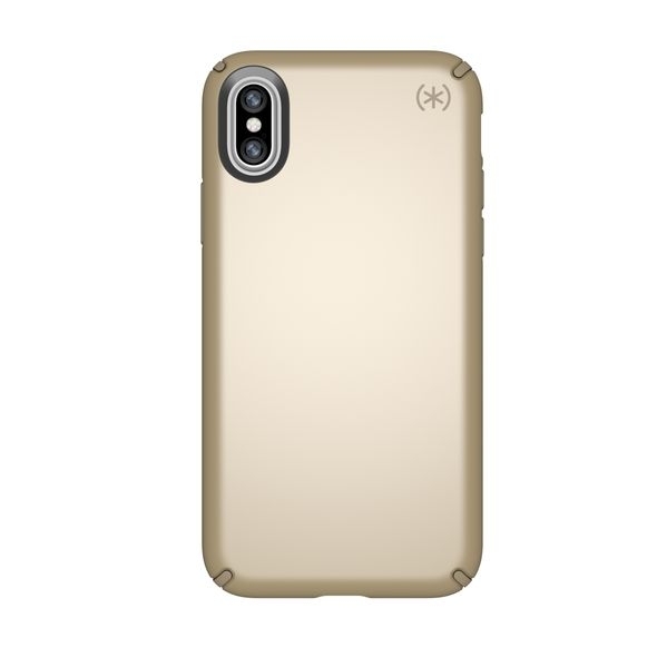 Speck Products iPhone X Presidio Klf-Pale Yellow Gold Metallic