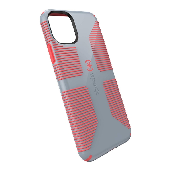 Speck  iPhone 11 Pro Max CandyShell Grip Kılıf (MIL-STD-810G)-Nickel Grey
