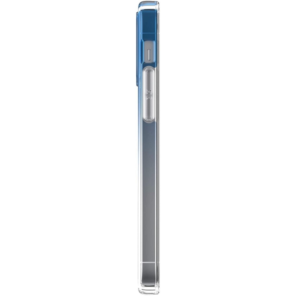 Speck iPhone 12 GemShell Serisi Klf (MIL-STD-810G)-Kyanite Blue/Clear