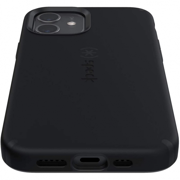 Speck iPhone 12 CandyShell Pro Serisi Klf (MIL-STD-810G)-Black/Black