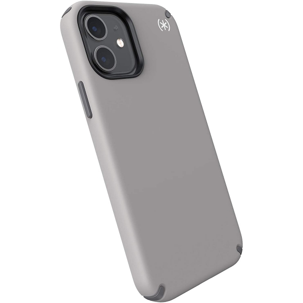 Speck iPhone 12 Presidio2 Serisi Klf (MIL-STD-810G)-Grey