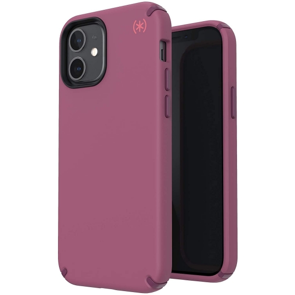 Speck iPhone 12 Presidio2 Serisi Klf (MIL-STD-810G)-Royal Pink