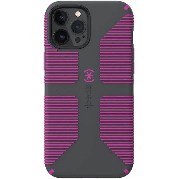 Speck iPhone 12 CandyShell Pro Grip Serisi Klf (MIL-STD-810G)-Purple