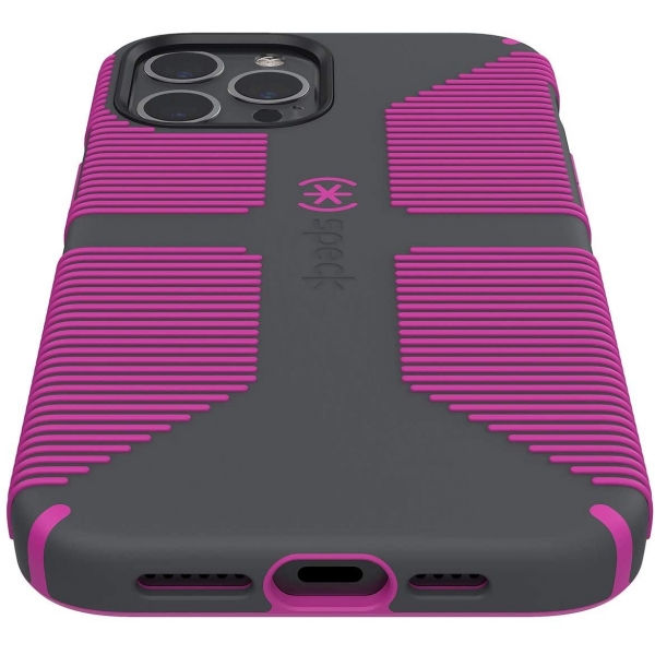 Speck iPhone 12 CandyShell Pro Grip Serisi Klf (MIL-STD-810G)-Purple