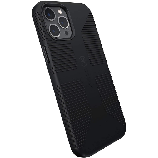 Speck iPhone 12 CandyShell Pro Grip Serisi Klf (MIL-STD-810G)-Black