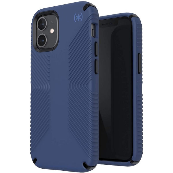 Speck iPhone 12 Mini Presidio2 Grip Serisi Klf (MIL-STD-810G)-Coastal Blue