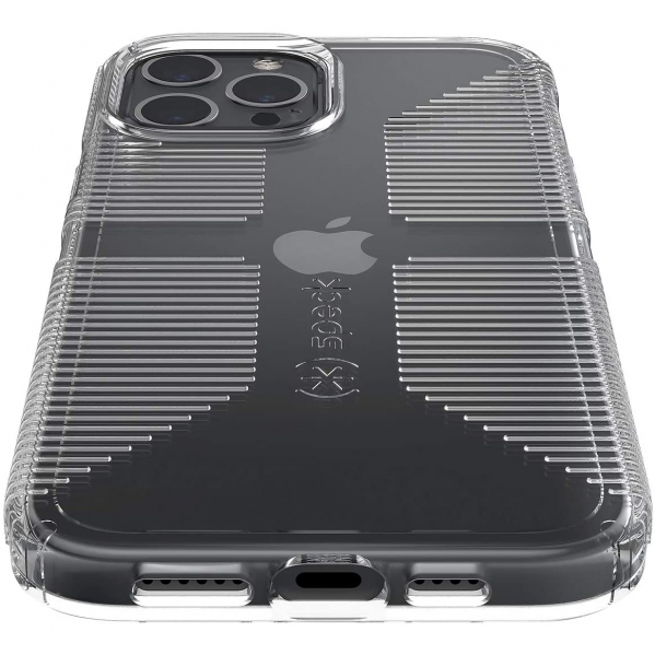 Speck iPhone 12 Pro Max GemShell Serisi Klf (MIL-STD-810G)-Clear Grip