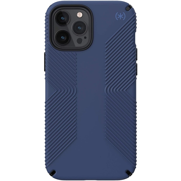 Speck iPhone 12 Pro Max Presidio2 Grip Serisi Klf (MIL-STD-810G)-Coastal Blue