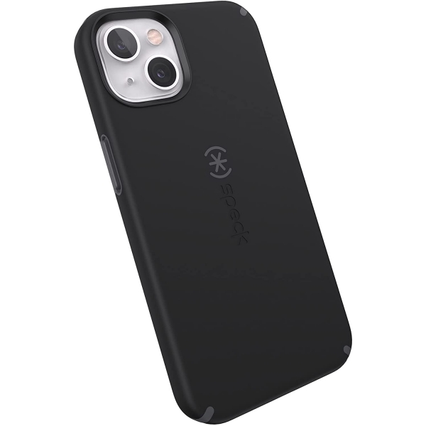 Speck iPhone 13 CandyShell Pro Serisi Kılıf (MIL-STD-810G)-Black/Slate Grey