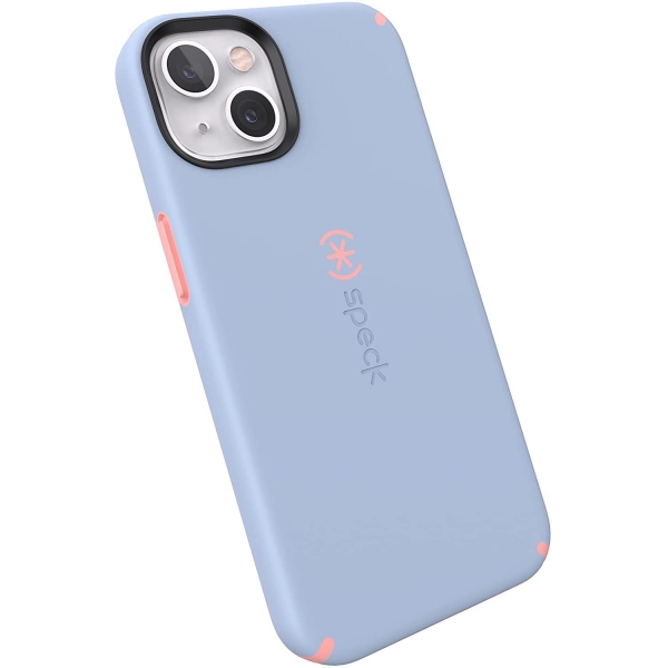 Speck iPhone 13 CandyShell Pro Serisi Klf (MIL-STD-810G)-Harmony Blue/Chiffon Pink