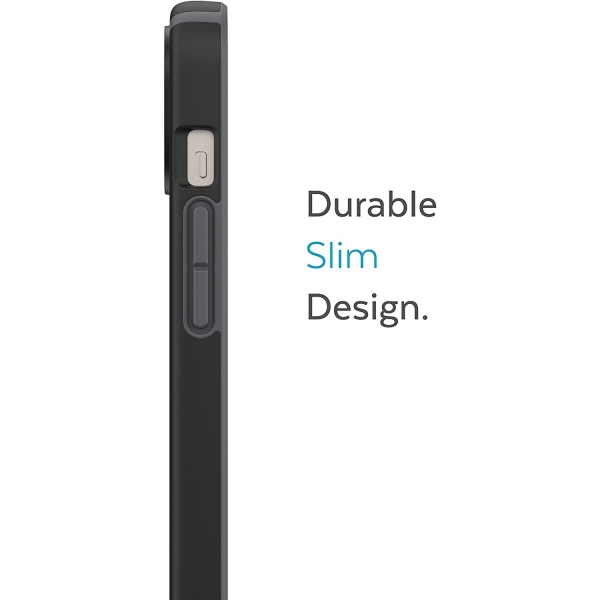 Speck iPhone 14 CandyShell Pro Serisi Klf (MIL-STD-810G)-Black/Slate Grey