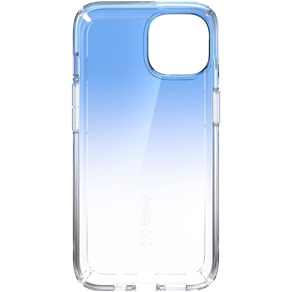 Speck iPhone 13 GemShell Serisi Klf (MIL-STD-810G)-Kyanite Blue/Clear