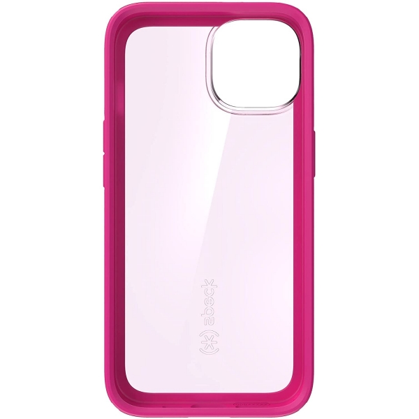 Speck iPhone 13 GemShell Serisi Klf (MIL-STD-810G)-Pink Tint/Neon Berry