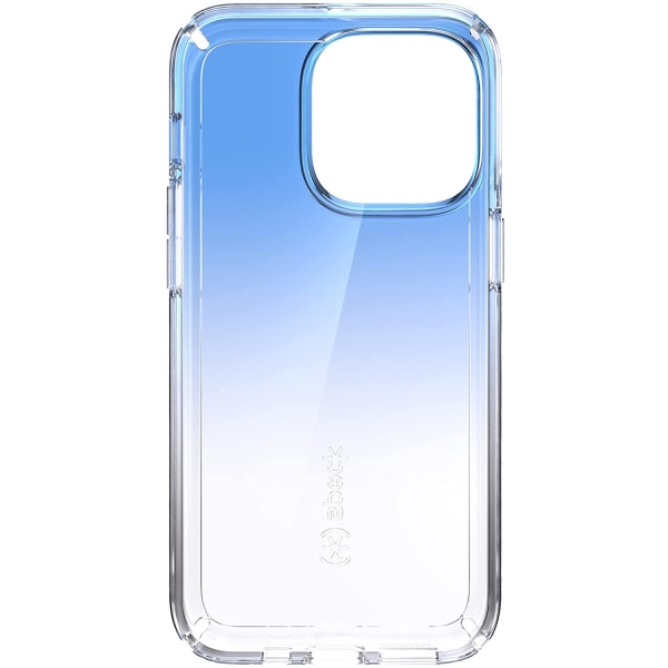 Speck iPhone 13 GemShell Serisi Klf (MIL-STD-810G)-Kyanite Blue/Clear