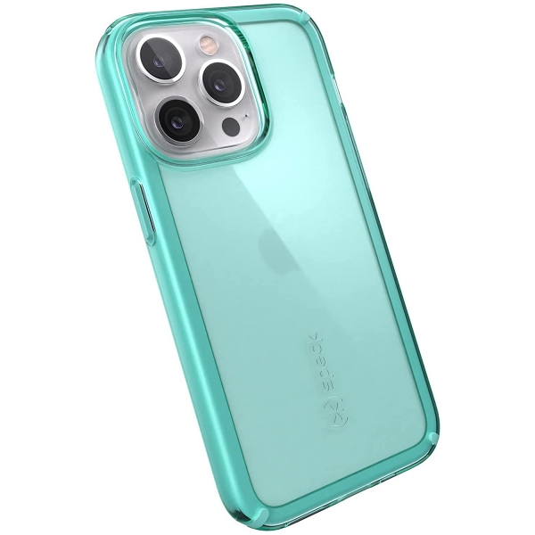 Speck iPhone 13 GemShell Serisi Klf (MIL-STD-810G)-Fantasy Teal/Pool Teal