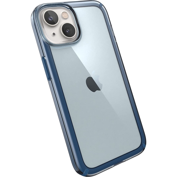 Speck iPhone 14 Plus GemShell Serisi Klf (MIL-STD-810G)-Glass Navy/Winter Navy