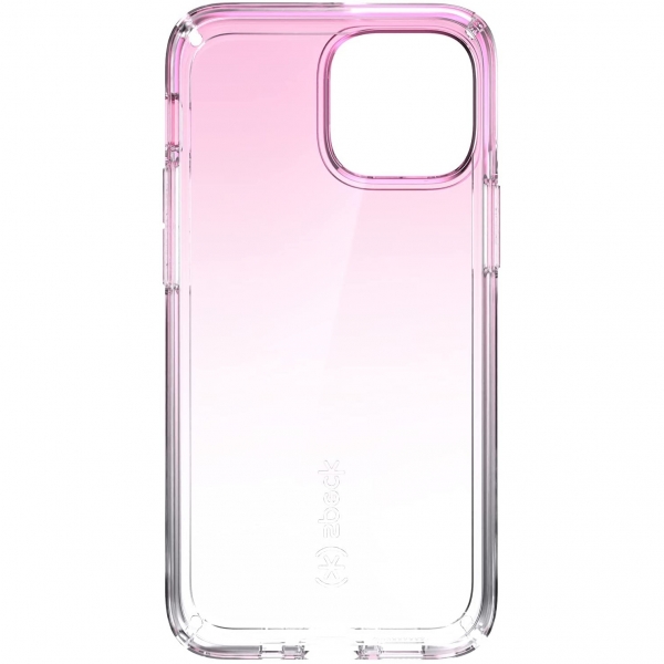 Speck iPhone 13 Mini GemShell Serisi Kılıf (MIL-STD-810G)-Fuschia Fade/Clear