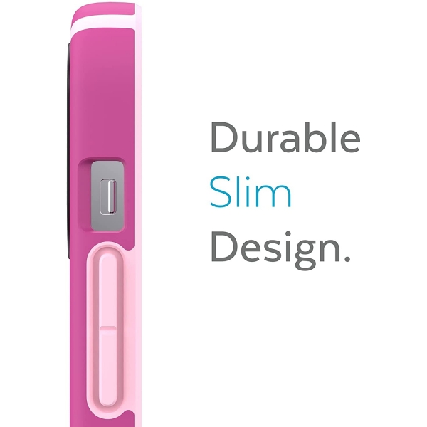 Speck iPhone 13 Pro Max CandyShell Pro Serisi Kılıf (MIL-STD-810G)-Orchid Pink/Rosy Pink