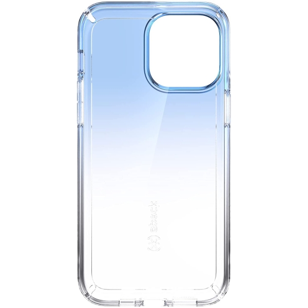 Speck iPhone 13 Pro Max GemShell Serisi Klf (MIL-STD-810G)-Kyanite Blue/Clear