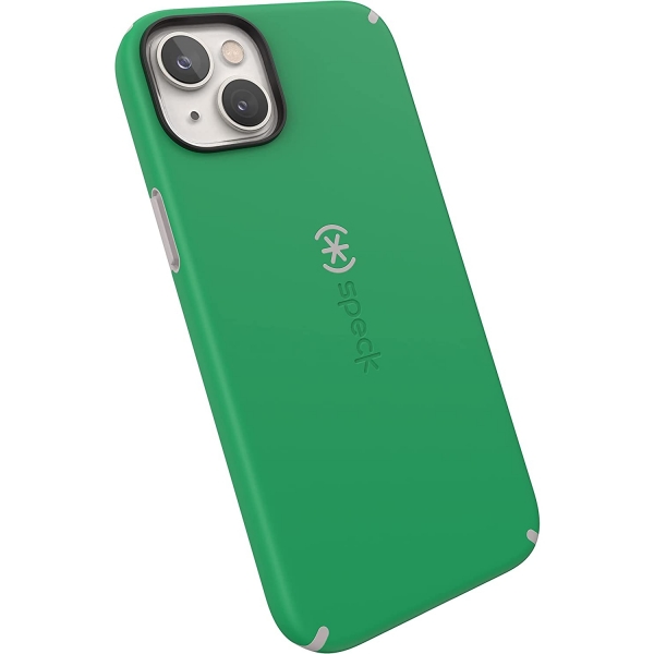 Speck iPhone 14 Plus CandyShell Pro Serisi Klf (MIL-STD-810G)-Renew Green/Sweater Grey