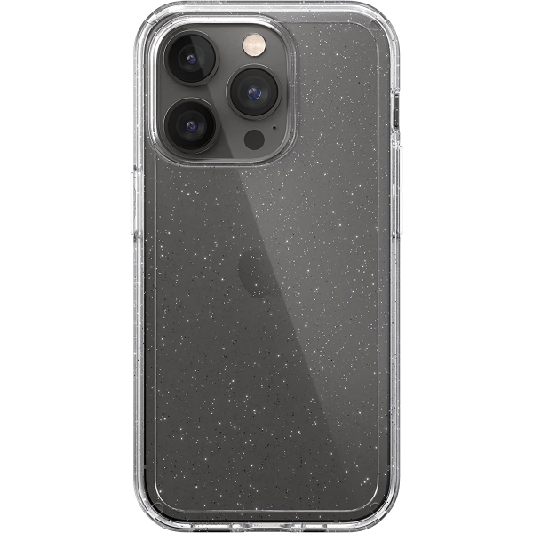 Speck iPhone 14 Pro GemShell Serisi Klf (MIL-STD-810G)-Digital Pink Fade/Clear