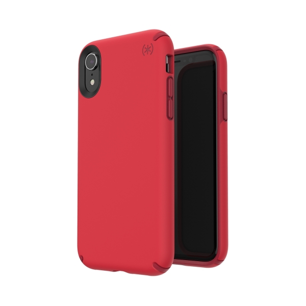 Speck iPhone XR Presidio Pro Klf-HEARTRATE RED