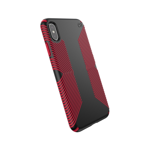 Speck iPhone XS Max Presidio Grip Klf-DARK POPPY RED