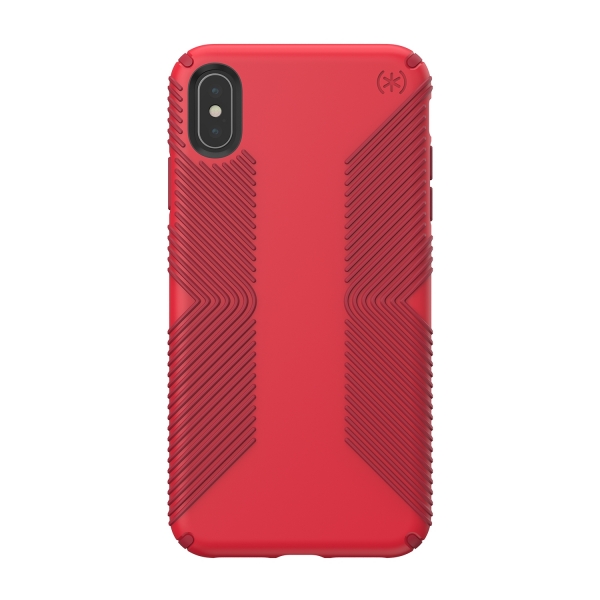 Speck iPhone XS Max Presidio Grip Klf-HEARTRATE RED