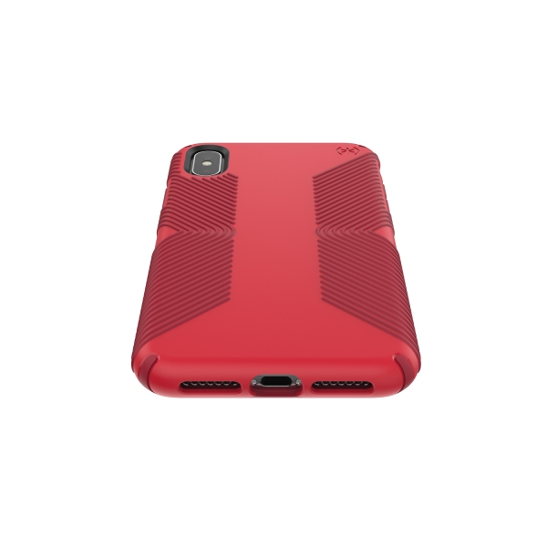 Speck iPhone XS Max Presidio Grip Klf-HEARTRATE RED