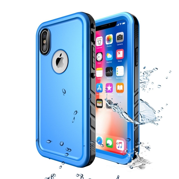 Sportlink iPhone X Su Geirmez Klf-Blue