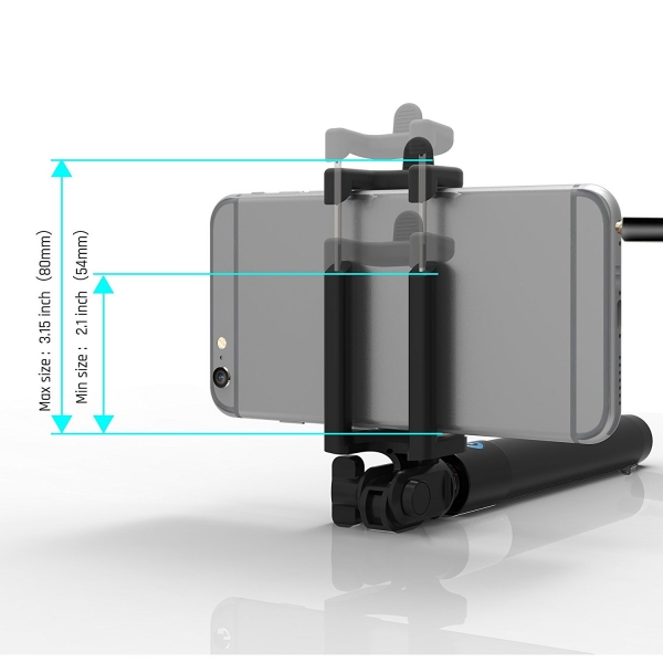 Stalion Bluetooth Selfie Stick-Cyan Blue