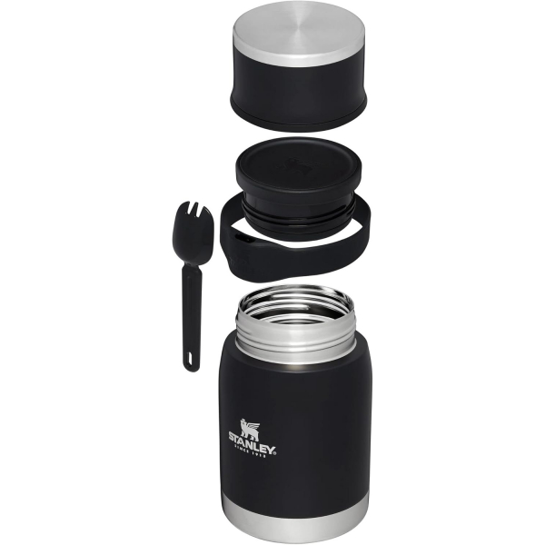 Stanley Yaltml Yemek Termosu/Kab (700mL)-Black 