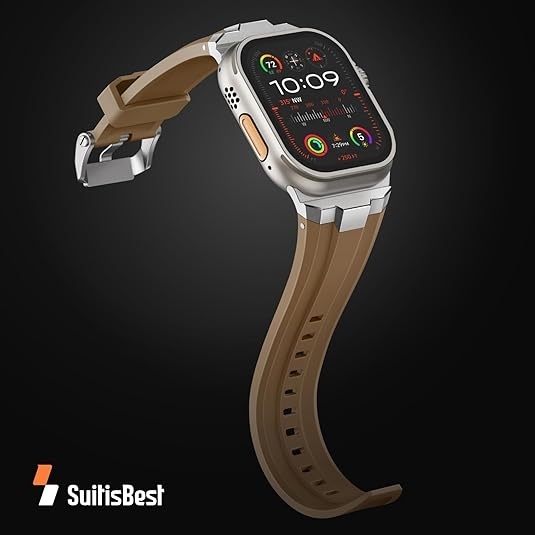 Suitisbest Apple Watch Ultra 2. Nesil Kay (49mm)-Khaki