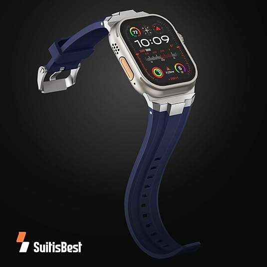 Suitisbest Apple Watch Ultra 2. Nesil Kay (49mm)-Navy Blue