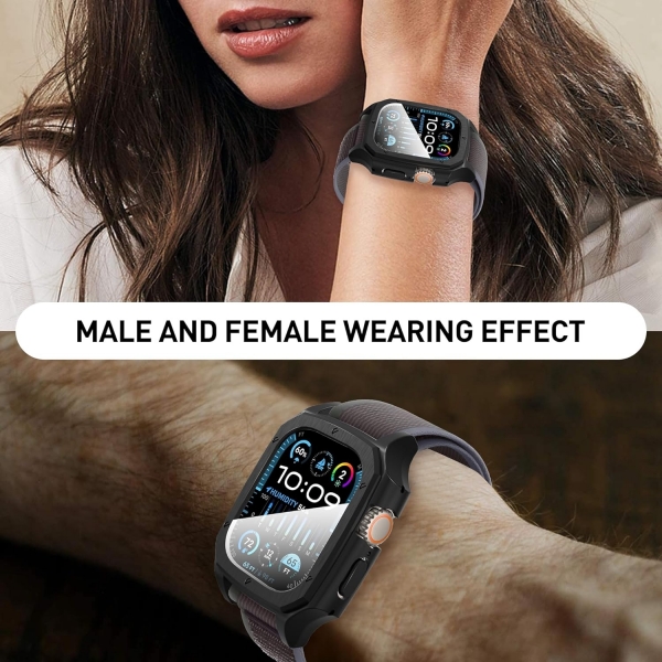 Suoman Apple Watch Ultra 2.Nesil 49mm Bumper Klf-Black