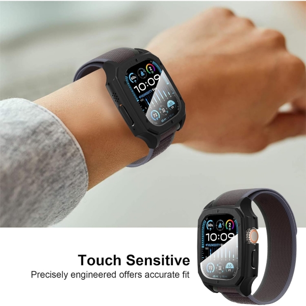 Suoman Apple Watch Ultra 2.Nesil 49mm Bumper Klf-Black