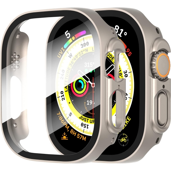 Suoman Apple Watch Ultra 2.Nesil 49mm Bumper Klf-Titanium