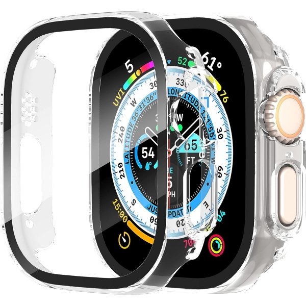 Suoman Apple Watch Ultra 2.Nesil 49mm Bumper Klf-Clear
