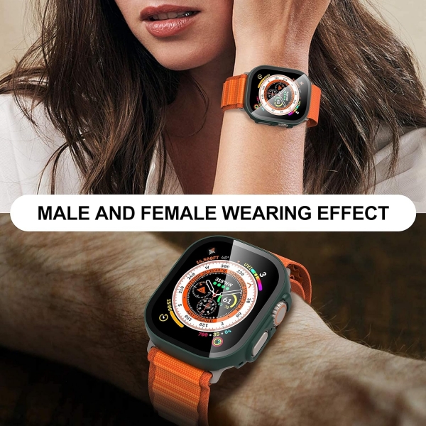 Suoman Apple Watch Ultra 2.Nesil 49mm Bumper Klf-Green