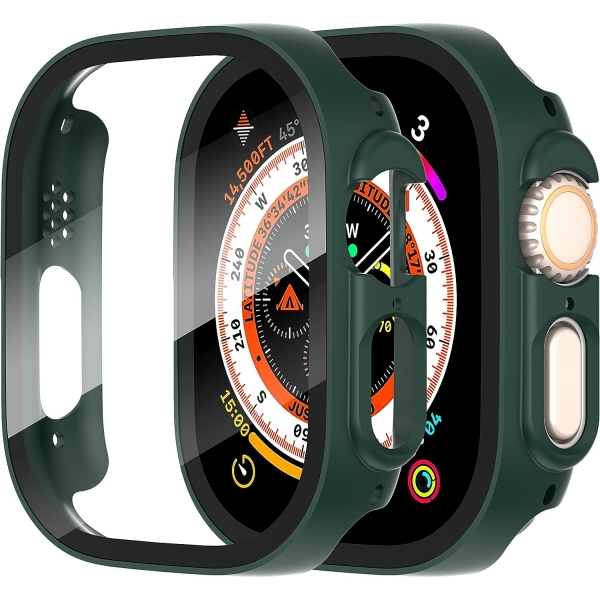 Suoman Apple Watch Ultra 2.Nesil nce Ekran Koruyucu-Green