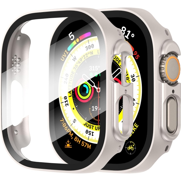 Suoman Apple Watch Ultra 2.Nesil 49mm Bumper Klf-Starlight