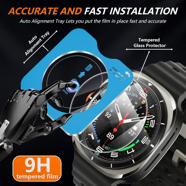 Suoman Galaxy Watch Ultra Cam Ekran Koruyucu (47mm)