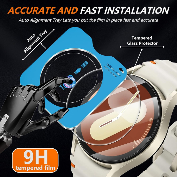 Suoman Galaxy Watch 7 Cam Ekran Koruyucu (40mm)