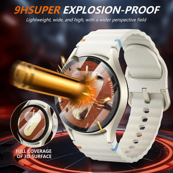 Suoman Galaxy Watch 7 Cam Ekran Koruyucu (40mm)